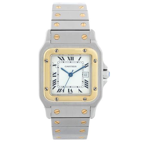 cartier santos galbée|cartier santos galbee men's.